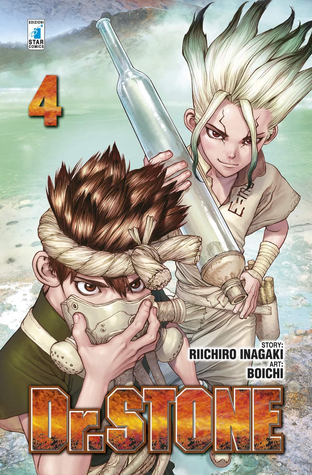 Dr. Stone 4 - Dragon 250 - Edizioni Star Comics - Italiano