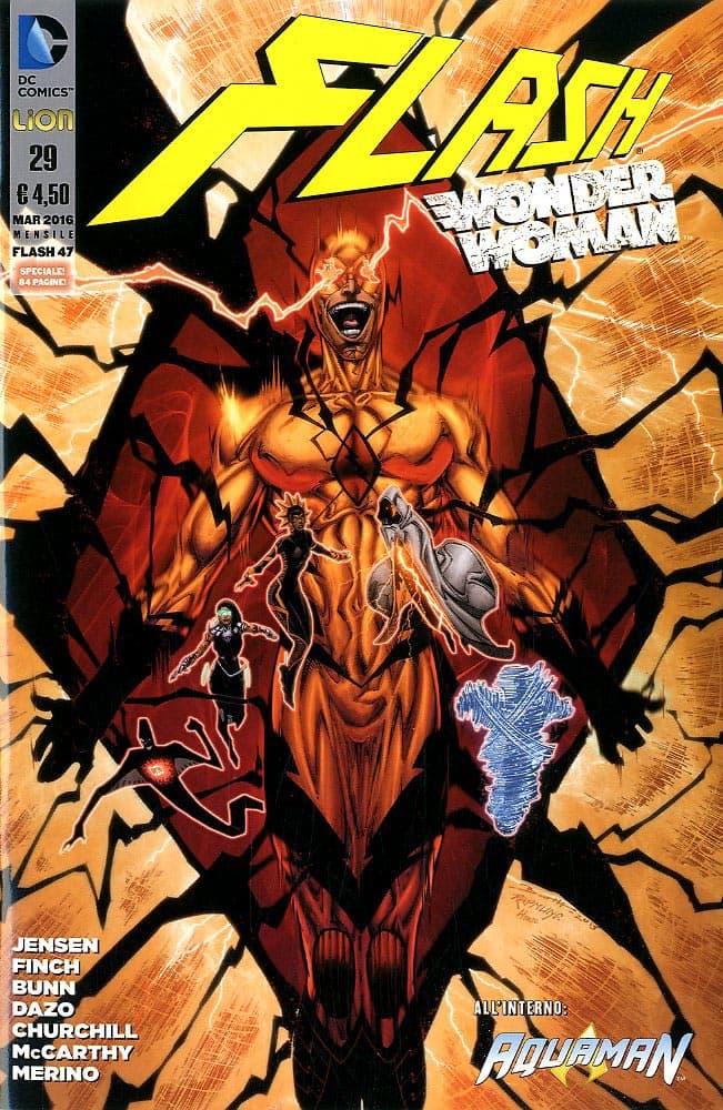 Flash / Wonder Woman 29 - Flash 47 - RW Lion - Italiano