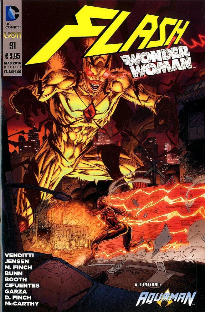 Flash / Wonder Woman 31 - Flash 49 - RW Lion - Italiano
