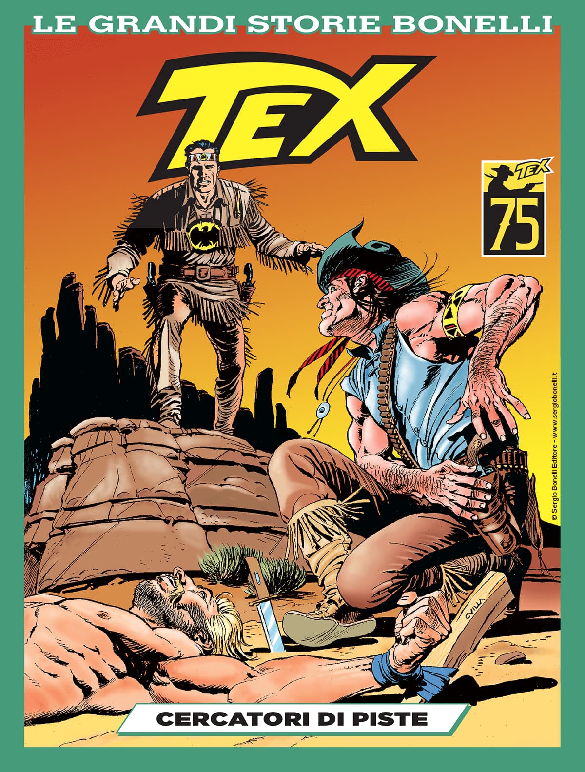 Tex - Cercatori di Piste - Le Grandi Storie Bonelli 8 - Sergio Bonelli Editore - Italiano