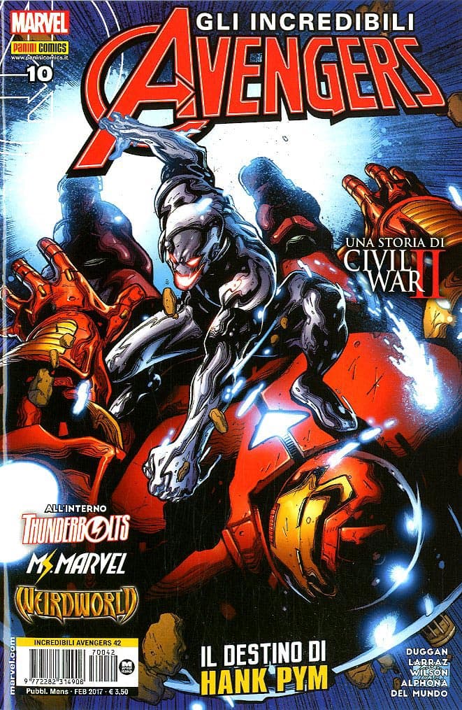 Gli Incredibili Avengers 10 - Incredibili Avengers 42 - Panini Comics - Italiano
