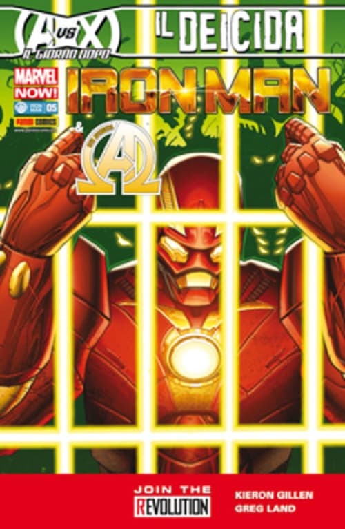 Iron Man &amp; New Avengers 5 - Iron Man 5 - Panini Comics - Italiano