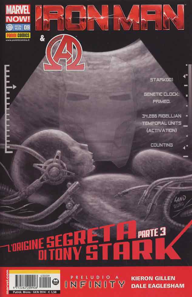 Iron Man &amp; New Avengers 9 - Iron Man 9 - Panini Comics - Italiano