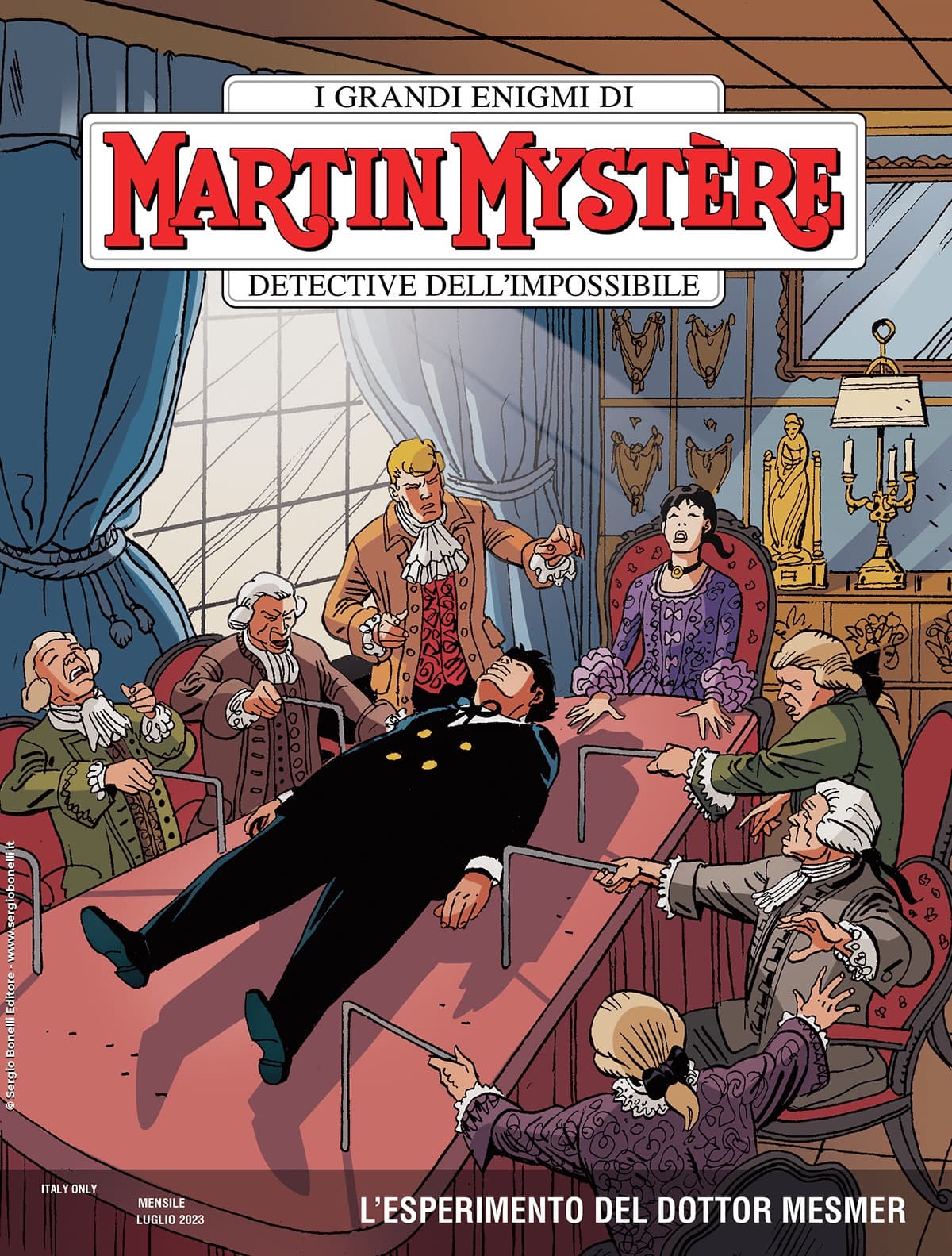 Martin Mystere 401 - L'Esperimento del Dottor Mesmer - Sergio Bonelli Editore - Italiano