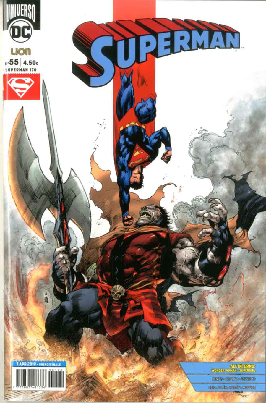 Superman 55 (170) - Rinascita - RW Lion - Italiano