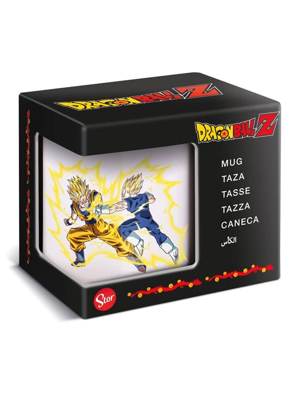 Dragon Ball Z - Tazza Case Goku e Vegeta Super Saiyan 325 ml