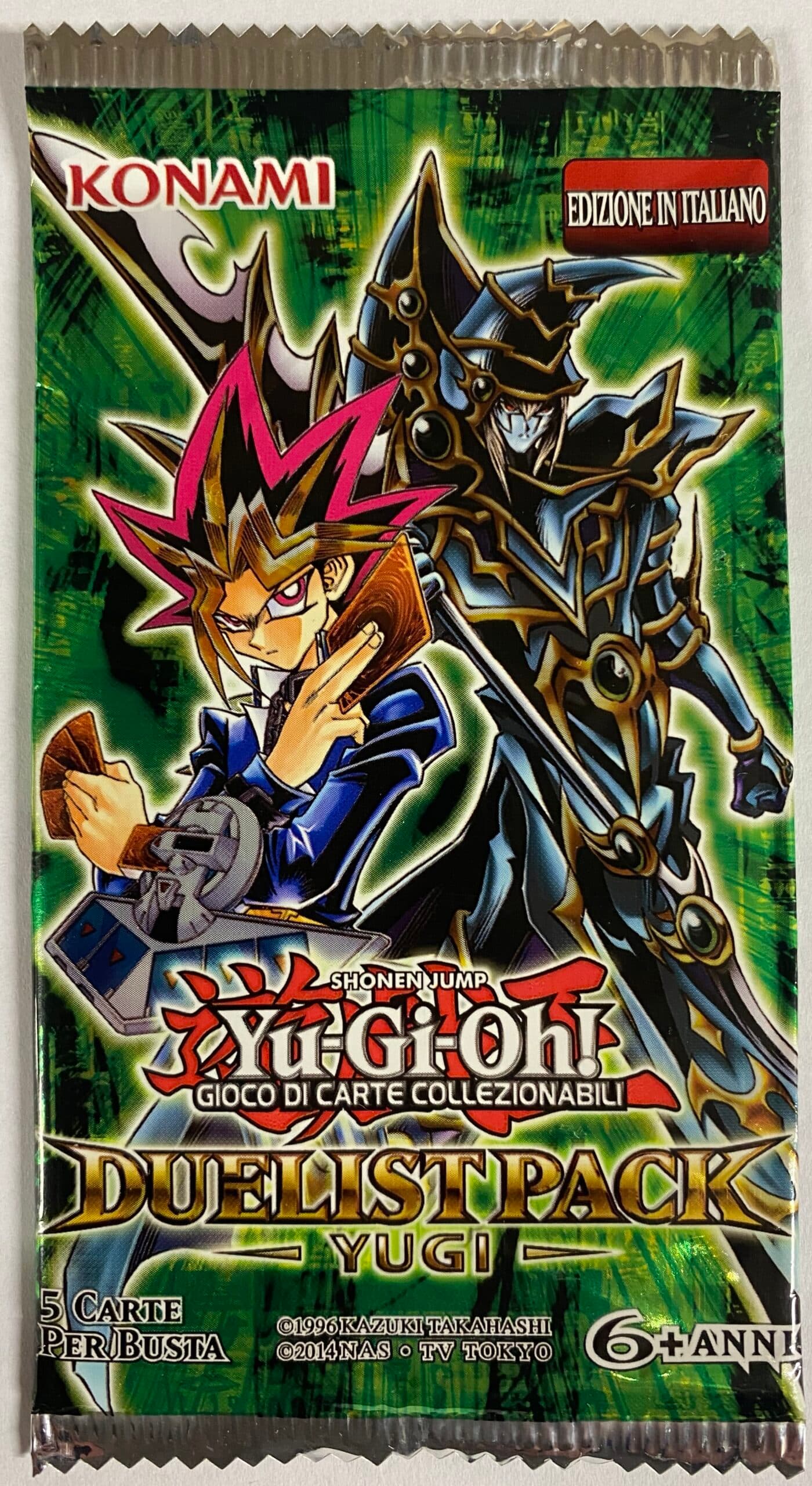 Yu-Gi-Oh! Duelist Pack: Yugi - Unlimited - Busta Singola 5 Carte - DPYG