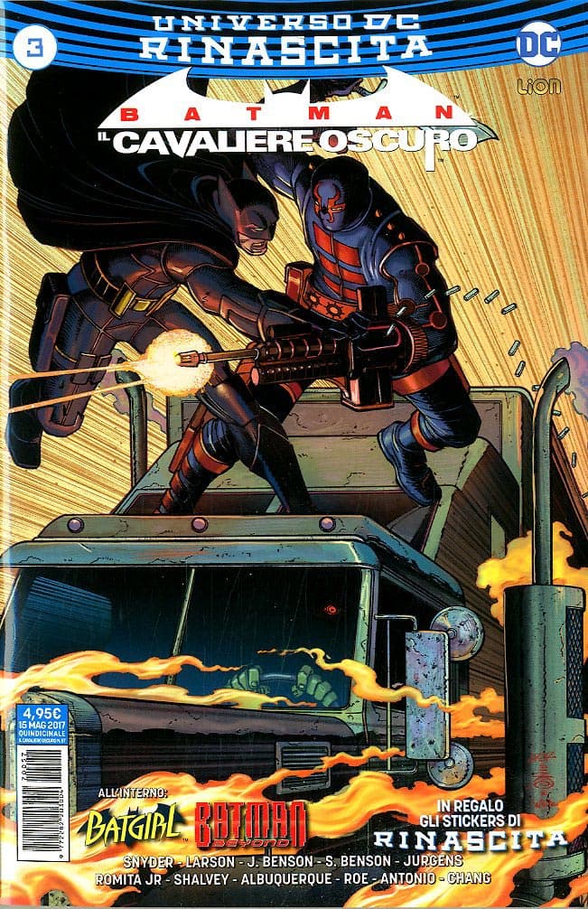 Batman Il Cavaliere Oscuro 3 (57) - Rinascita - RW Lion - Italiano