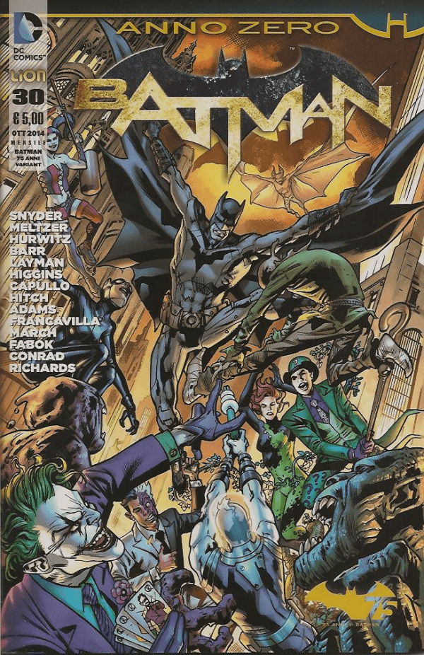 Batman 30 (87) - Variant 75 Anni - RW Lion - Italiano