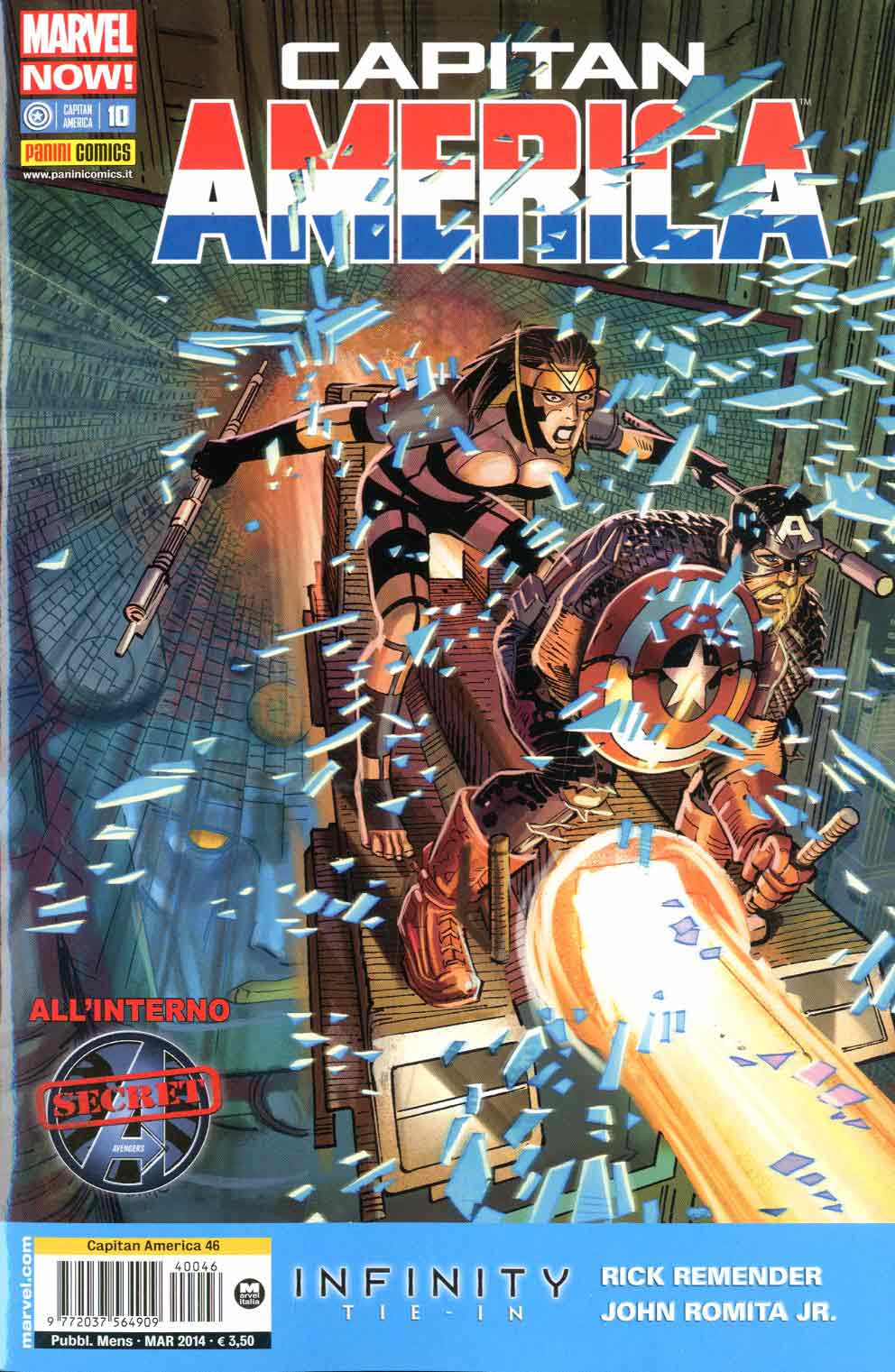 Capitan America 10 (46) - Panini Comics - Italiano