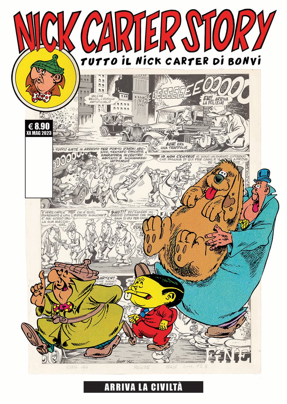 Nick Carter Story 6 - Arriva la Civiltà - Cosmo Classic 6 - Editoriale Cosmo - Italiano