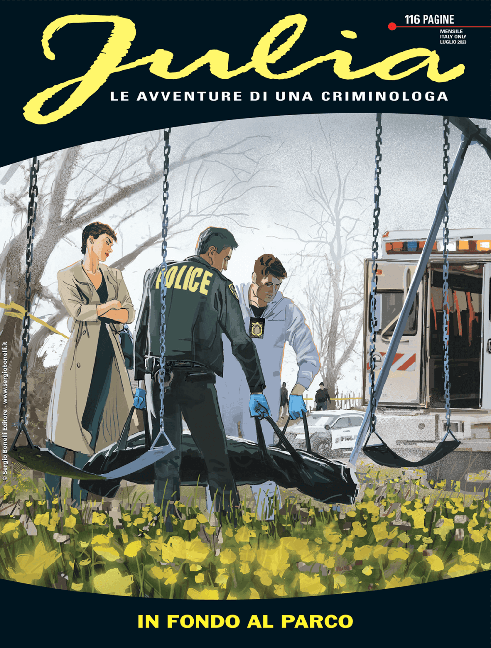 Julia 298 - In Fondo al Parco - Sergio Bonelli Editore - Italiano