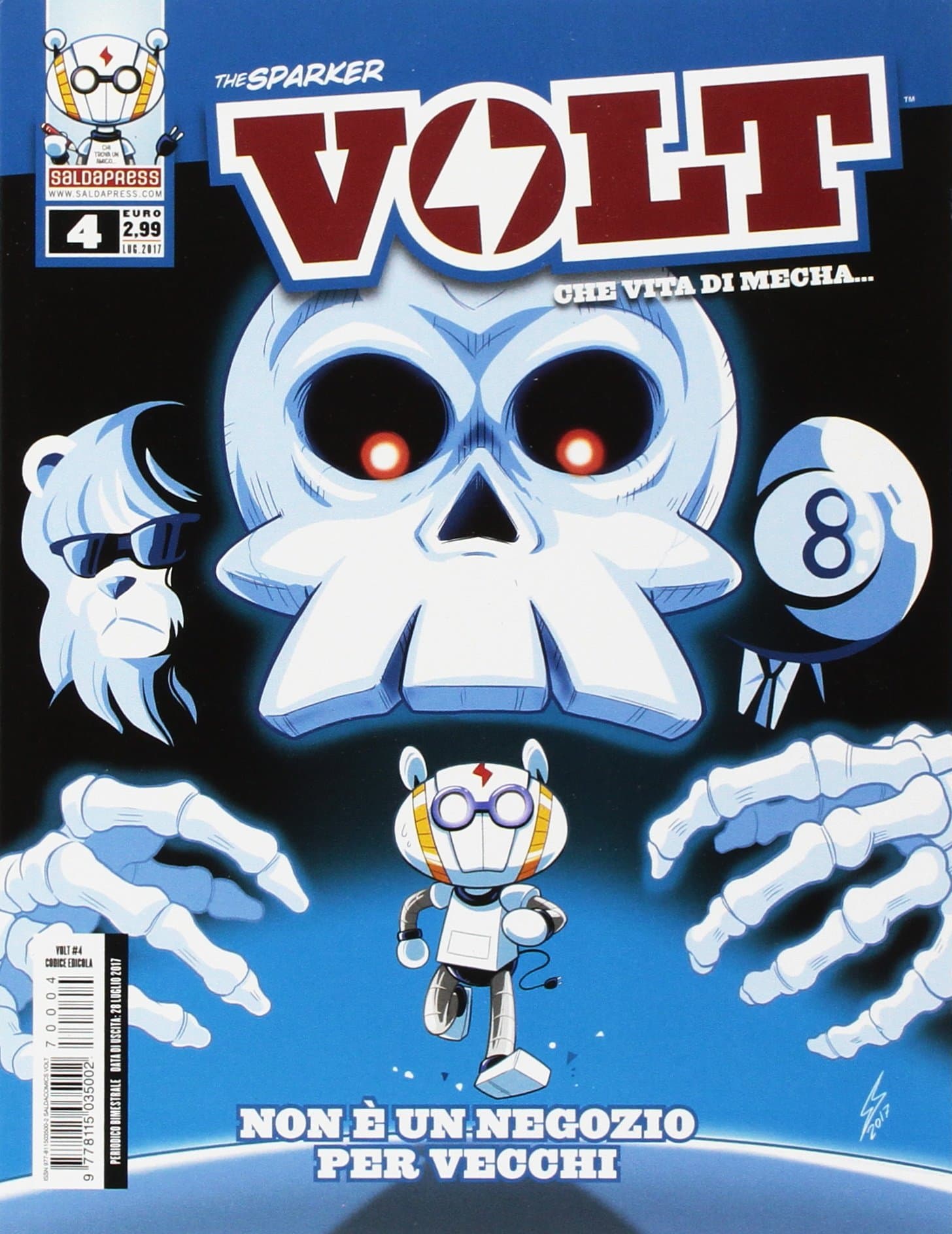 Volt - Stagione 1 - Che Vita di Mecha 4 - Saldapress - Italiano