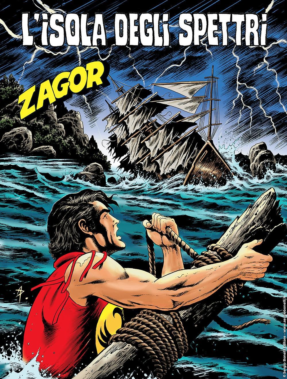 Zagor 696 - L'Isola degli Spettri - Zenith Gigante 747 - Sergio Bonelli Editore - Italiano