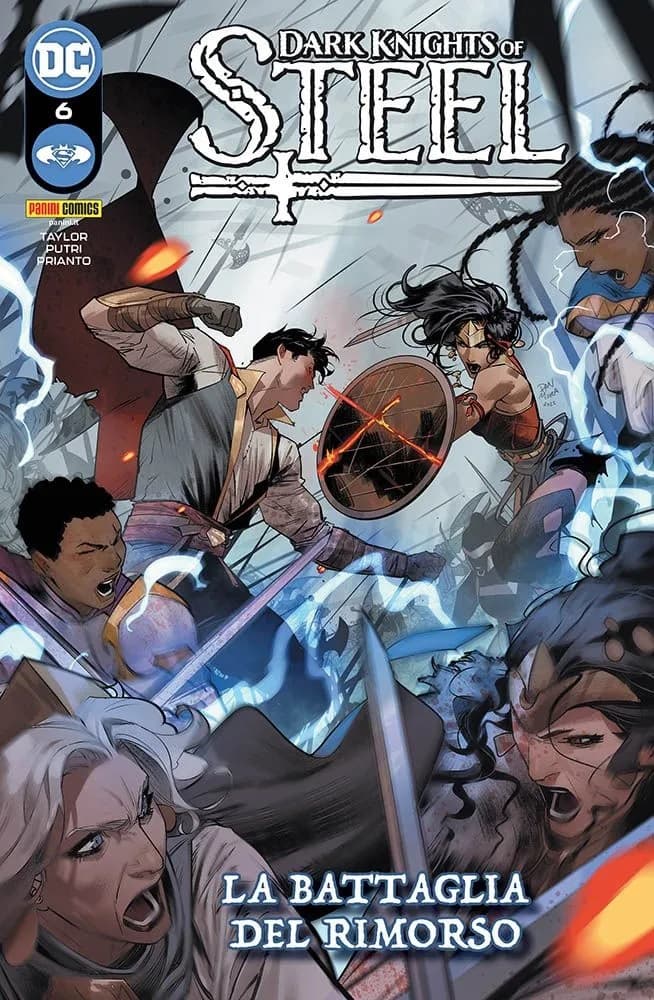 Dark Knights of Steel 6 - La Battaglia del Rimorso - Batman / Superman 37 - Panini Comics - Italiano