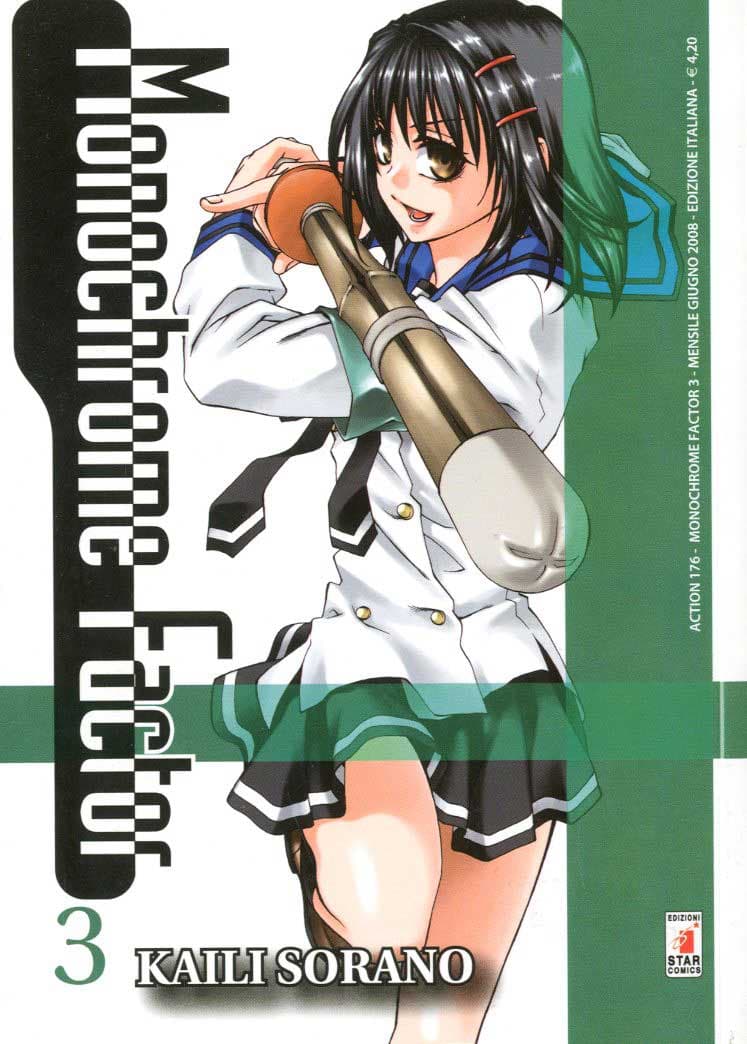 Monochrome Factor 3 - Action 176 - Edizioni Star Comics - Italiano