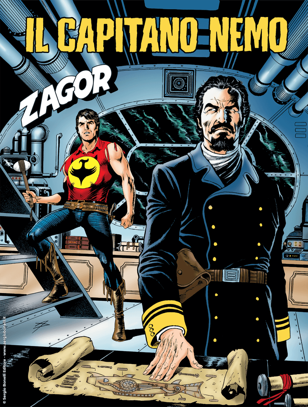Zagor 697 - Il Capitano Nemo - Zenith Gigante 748 - Sergio Bonelli Editore - Italiano