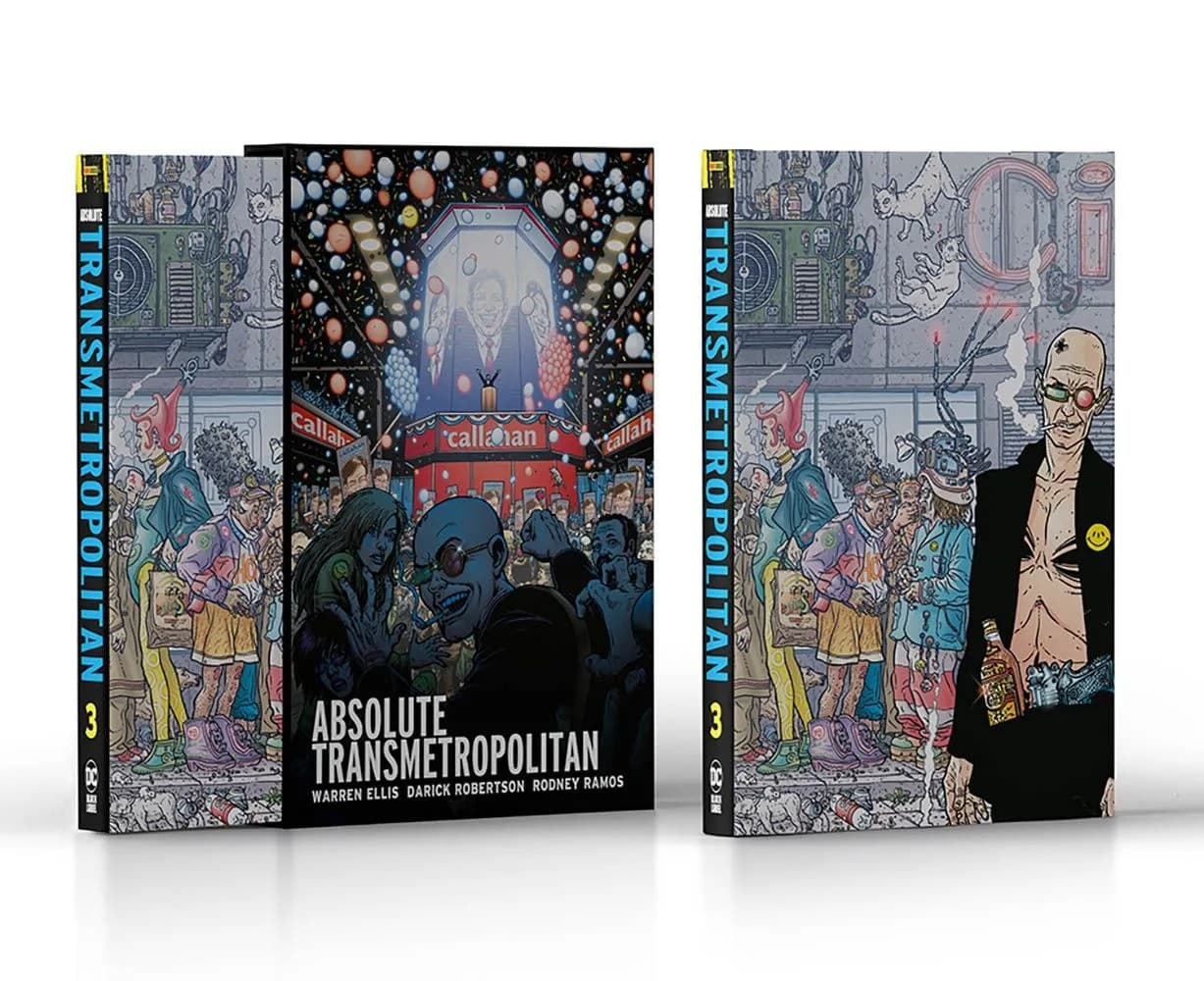 Transmetropolitan Vol. 3 - DC Absolute - Panini Comics - Italiano