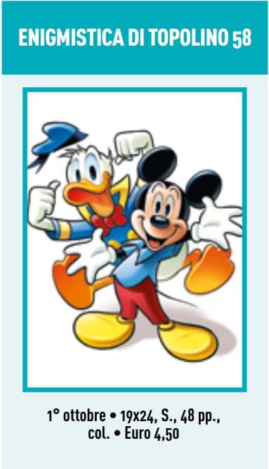 Enigmistica di Topolino 58 - Panini Comics - Italiano