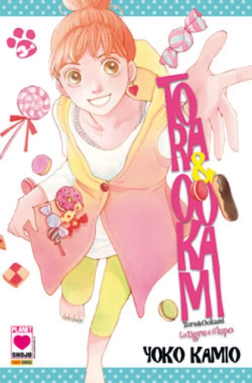 Tora &amp; Ookami 3 - Collana Planet 139 - Panini Comics - Italiano