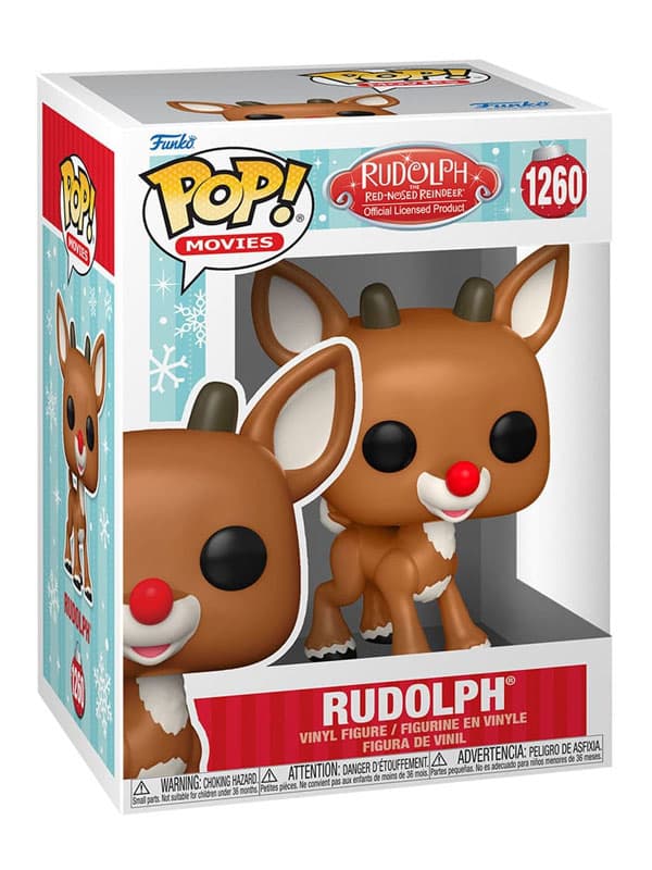 Rudolph il Cucciolo dal Naso Rosso - Rudolph 9 cm - Funko POP! #1260 - Movies
