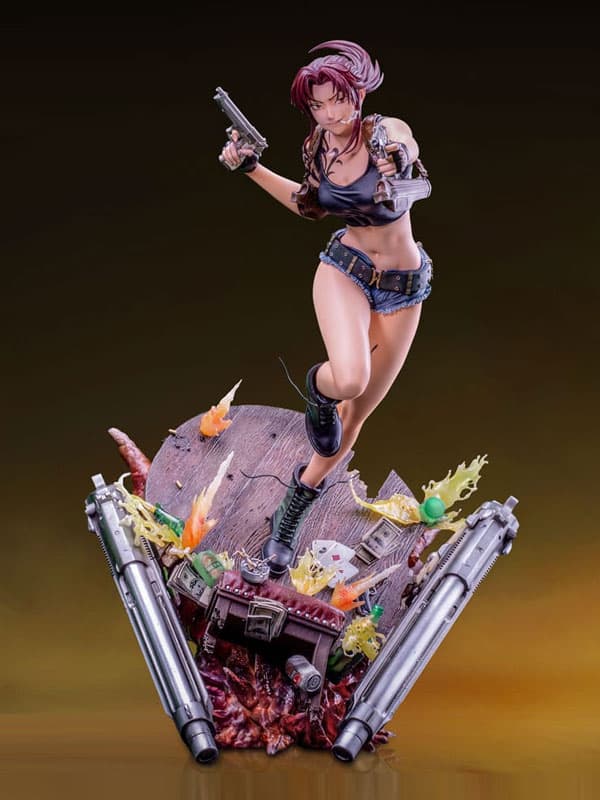 Black Lagoon Elite Exclusive Statue 1/4 Revy 53 cm