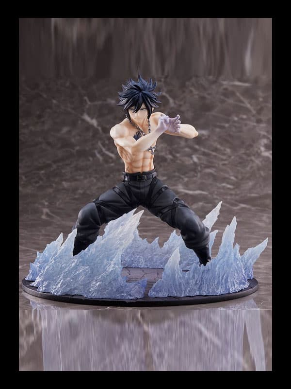 Fairy Tail - Gray Fullbuster 19 cm - PVC Statue 1/8 Erza Scarlet 32 cm