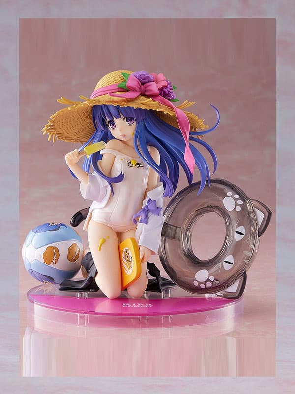 Higurashi When They Cry Sotsu - Rika Furude Night Pool Ver. 14 cm - PVC Statue 1/7