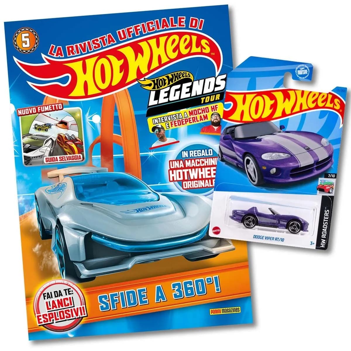 Hot Wheels Magazine 5 - Panini Comics - Italiano