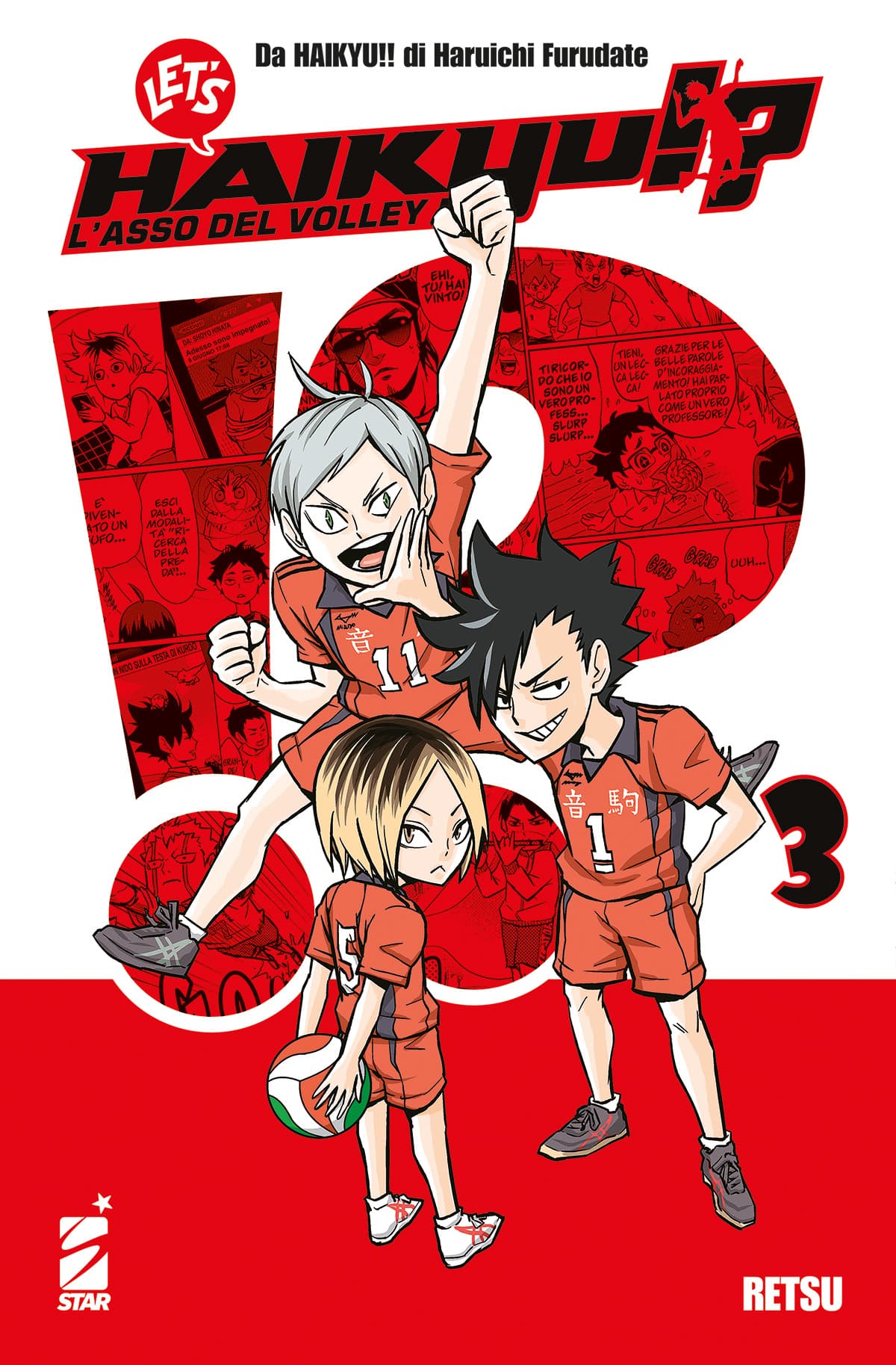 Let's Haikyu!?! 3 - Target 138 - Edizioni Star Comics - Italiano
