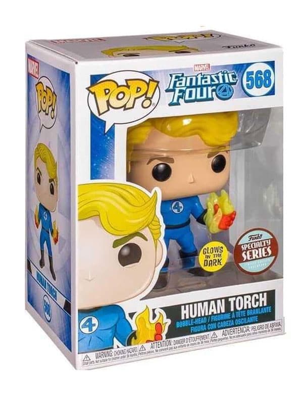 Fantastic Four - Human Torch - Funko POP! #568