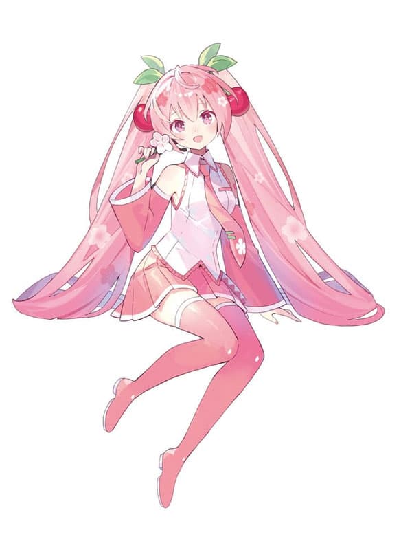 Hatsune Miku - Sakura Miku 2024 15 cm - Noodle Stopper PVC Statue