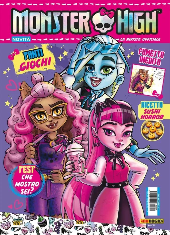 Monster High - La Rivista Ufficiale 1 - Panini Girls 57 - Panini Comics - Italiano