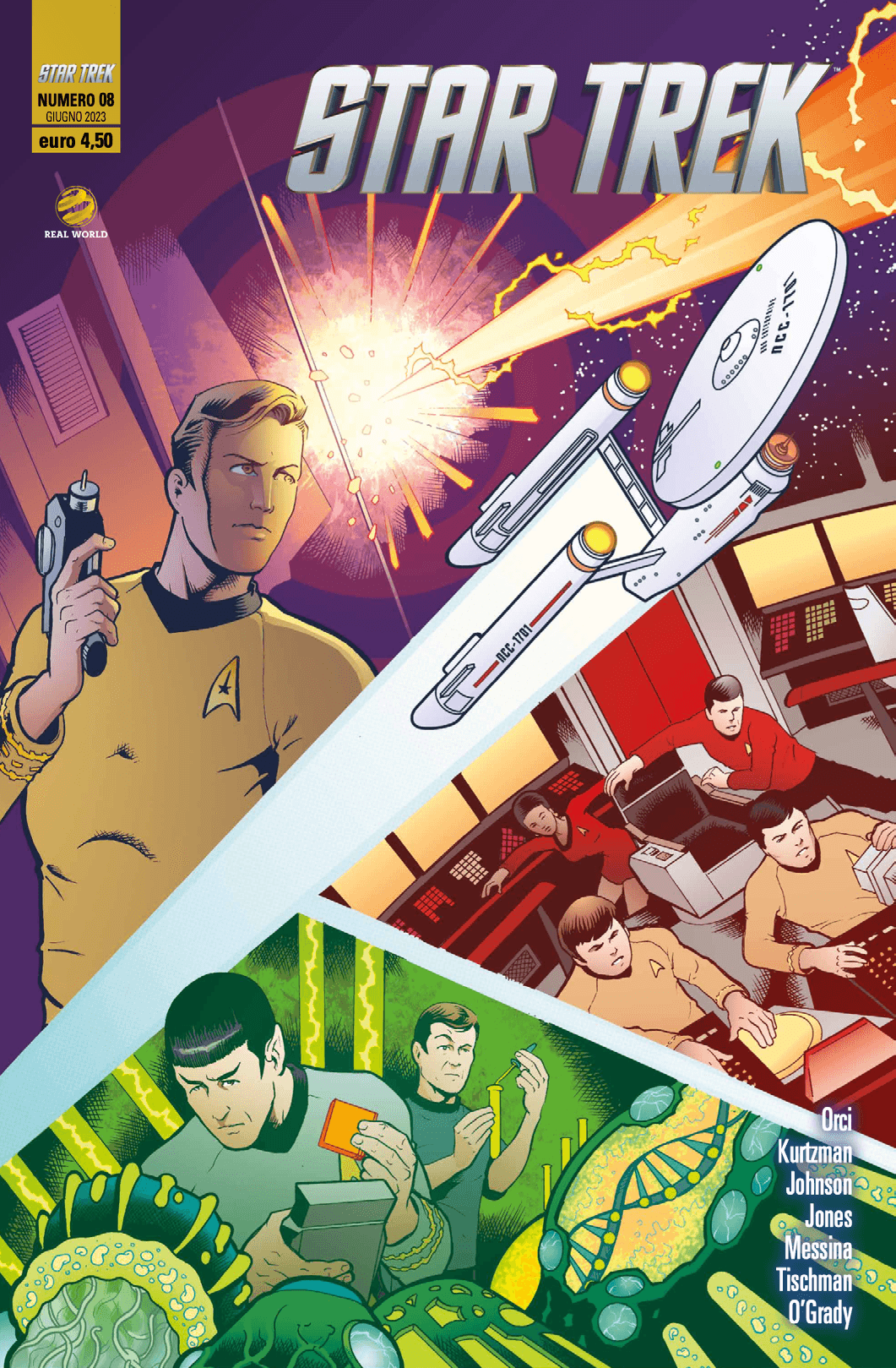 Star Trek 8 - Variant Fumetteria - Real World - RW Edizioni - Italiano