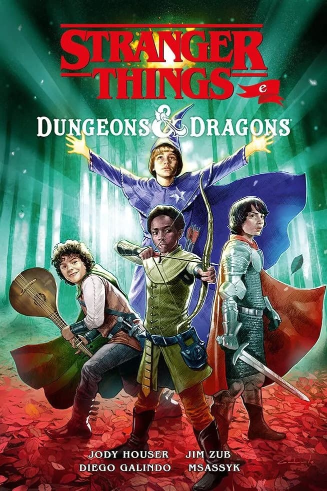 Stranger Things e Dungeons &amp; Dragons Vol. 1 - Variant - Panini Comics - Italiano