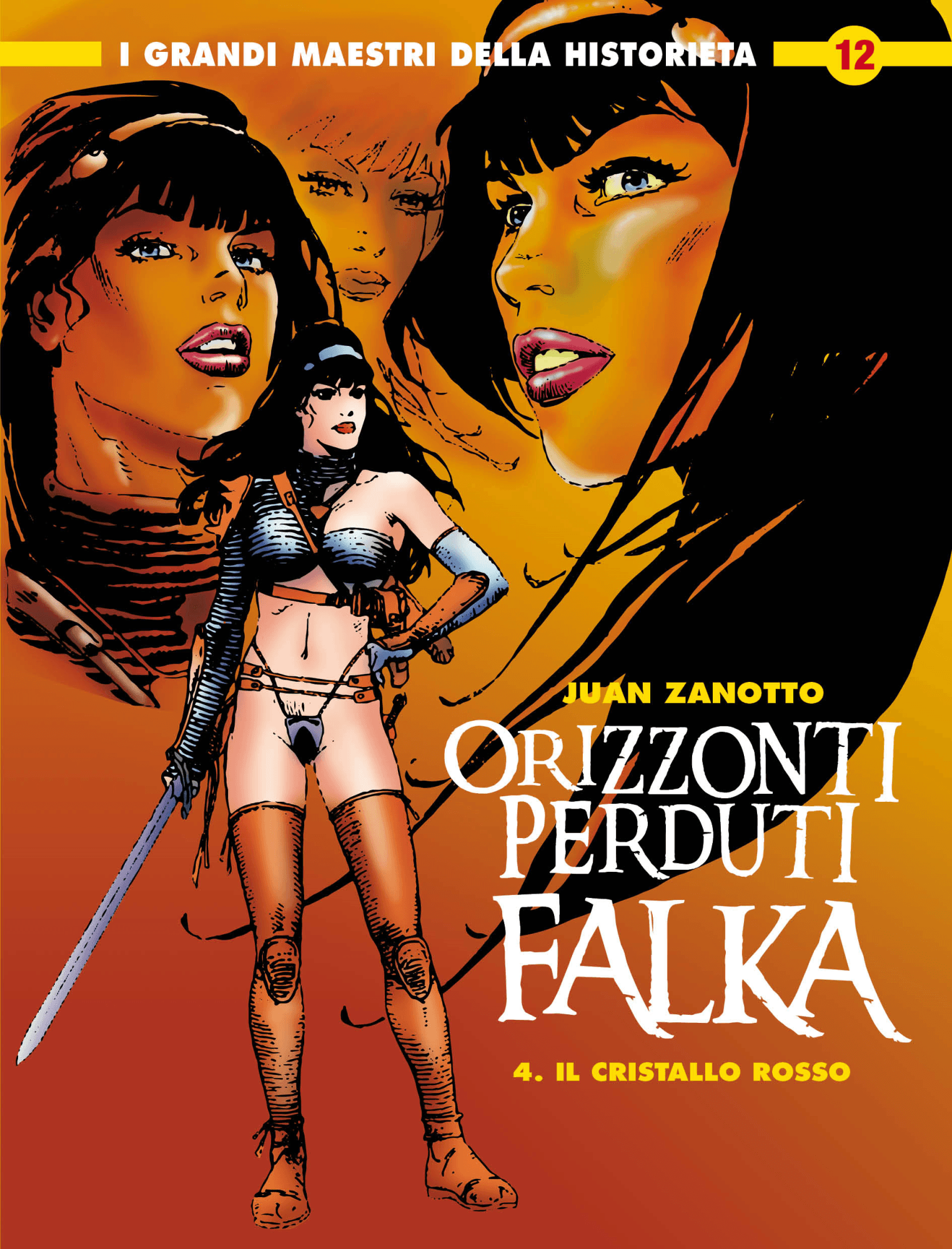 I Grandi Maestri della Historieta 12 - Orizzonti Perduti: Falka 4 - Cosmo Serie Oro 25 - Editoriale Cosmo - Italiano