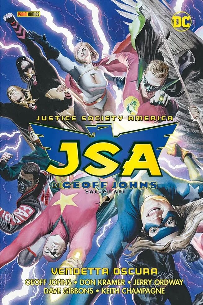 JSA di Geoff Johns Vol. 6 - Vendetta Oscura - DC Comics Evergreen - Panini Comics - Italiano