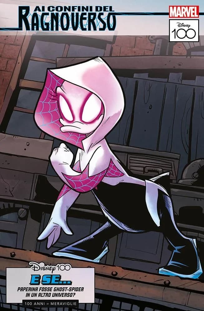 Amazing Spider-Man 32 - Variant Disney100 Giada Perissinotto Spider-Verse - L'Uomo Ragno 832 - Panini Comics - Italiano