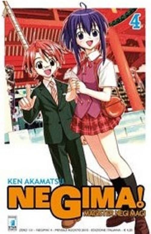 Negima! Magister Negi Magi 4 - Edizioni Star Comics - Italiano