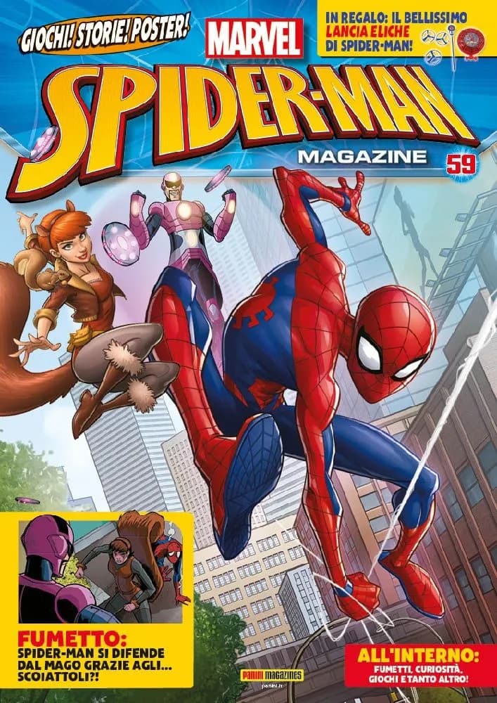 Spider-Man Magazine 59 - Panini Comics Mega 124 - Panini Comics - Italiano
