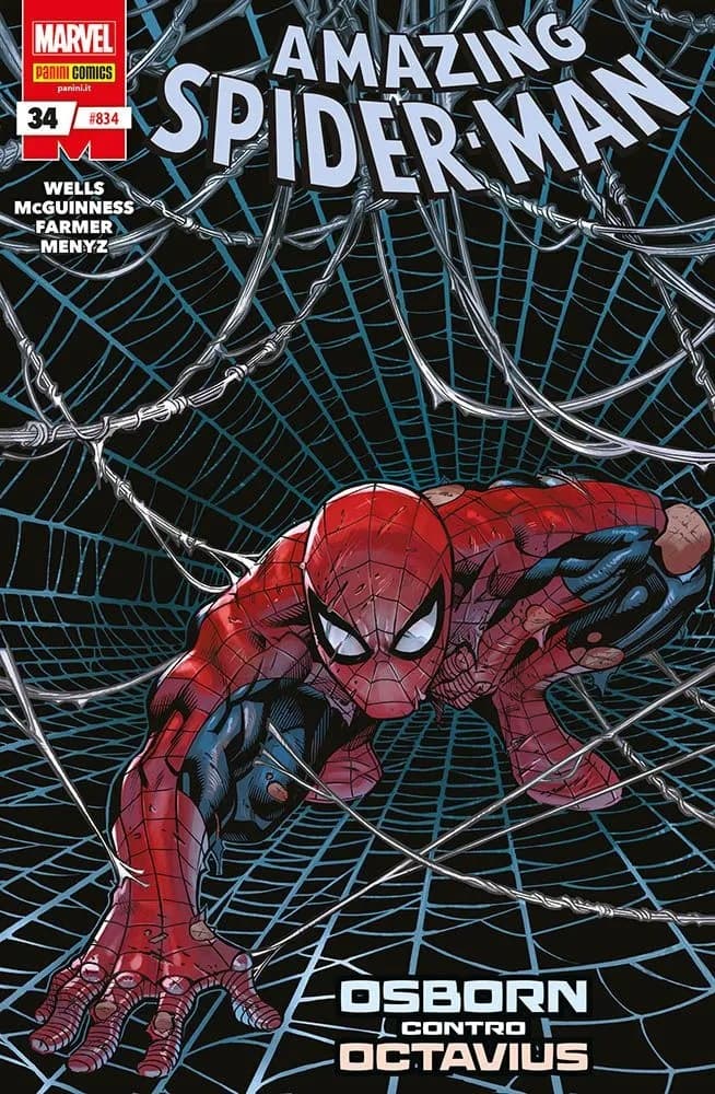 Amazing Spider-Man 34 - L'Uomo Ragno 834 - Panini Comics - Italiano