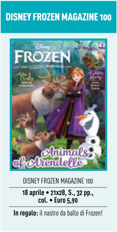 Disney Frozen - La Rivista Ufficiale 100 - Panini Comics - Italiano
