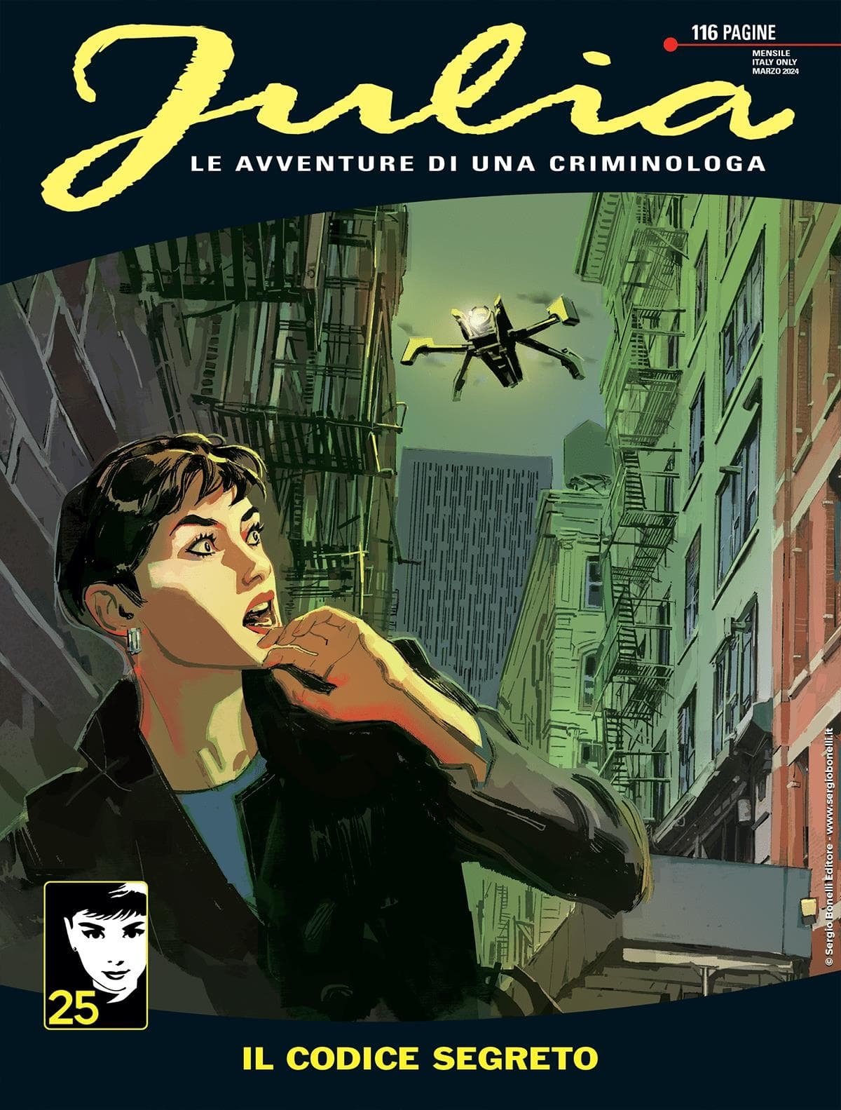 Julia 306 - Il Codice Segreto - Sergio Bonelli Editore - Italiano