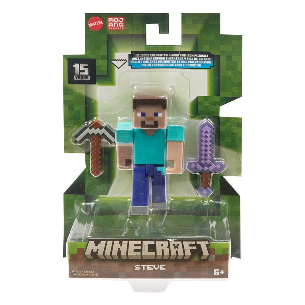 Minecraft - Steve - Action Figure 8 cm