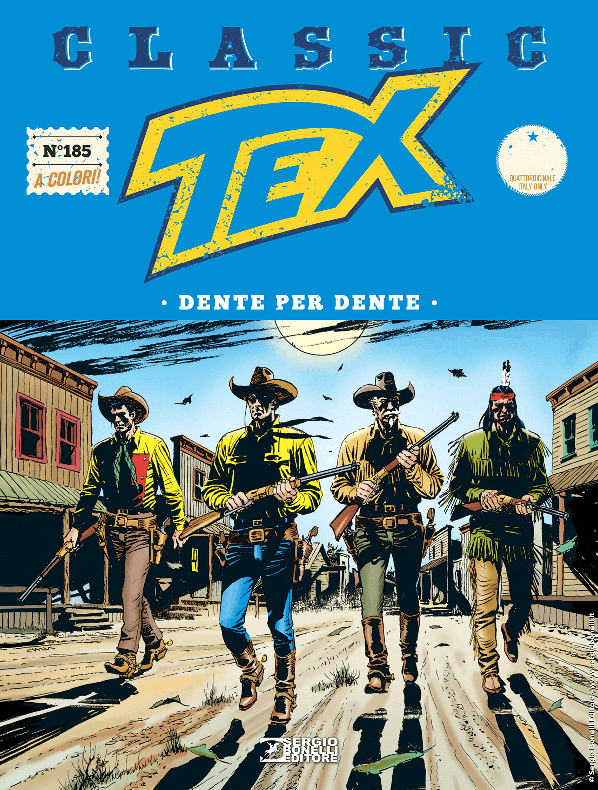 Tex Classic 185 - Dente per Dente - Sergio Bonelli Editore - Italiano