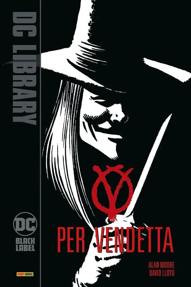 V per Vendetta - Prima Ristampa - DC Black Label Library - Panini Comics - Italiano