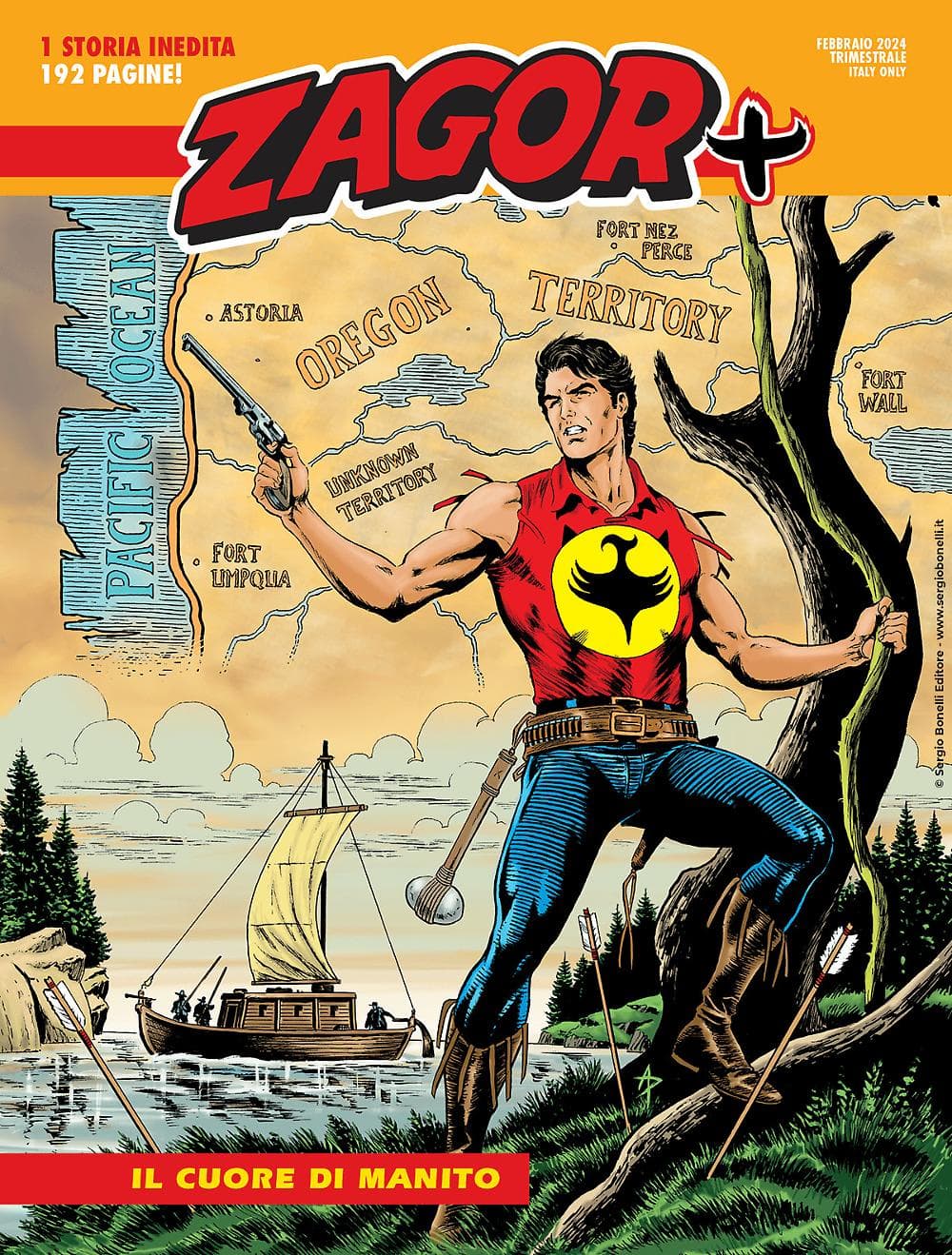 Zagor Più 12 - Il Cuore di Manito - Maxi Zagor 53 - Sergio Bonelli Editore - Italiano