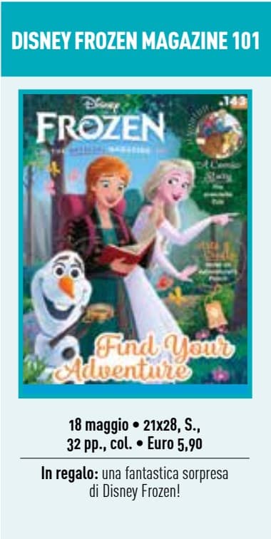 Disney Frozen - La Rivista Ufficiale 101 - Panini Comics - Italiano