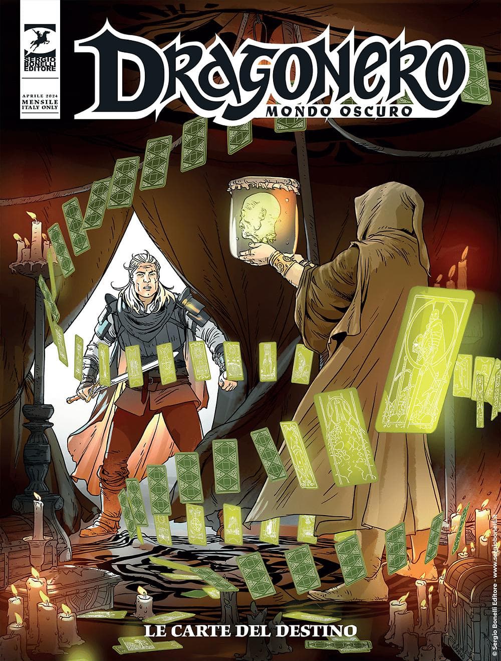 Dragonero - Mondo Oscuro 18 (131) - Le Carte del Destino - Sergio Bonelli Editore - Italiano