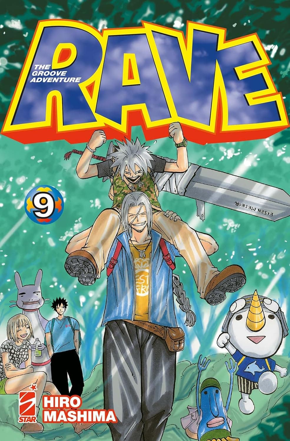 Rave - The Groove Adventure - New Edition 9 - Big 100 - Edizioni Star Comics - Italiano